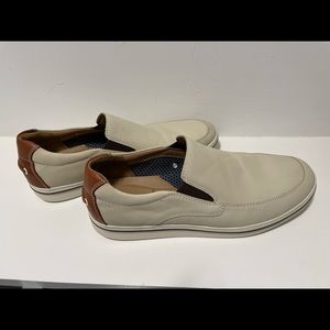 Brand new Johnston & Murphy beige loafers, size 13